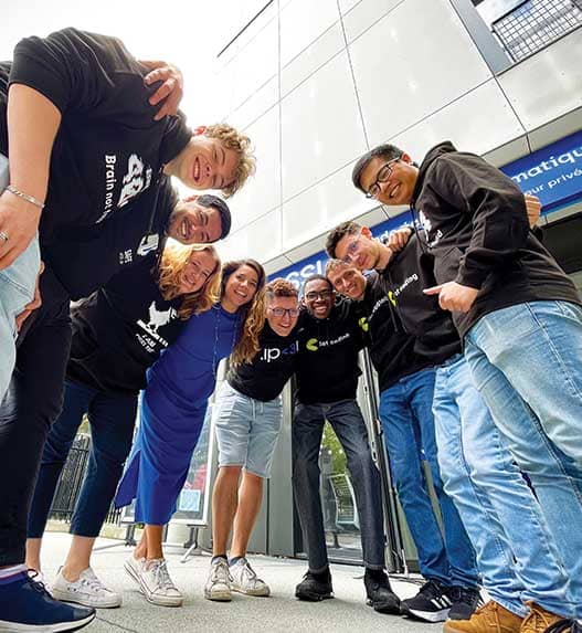 étudiants à Marne-la-Vallée
