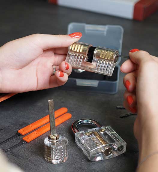 Atelier crochetage de serrure