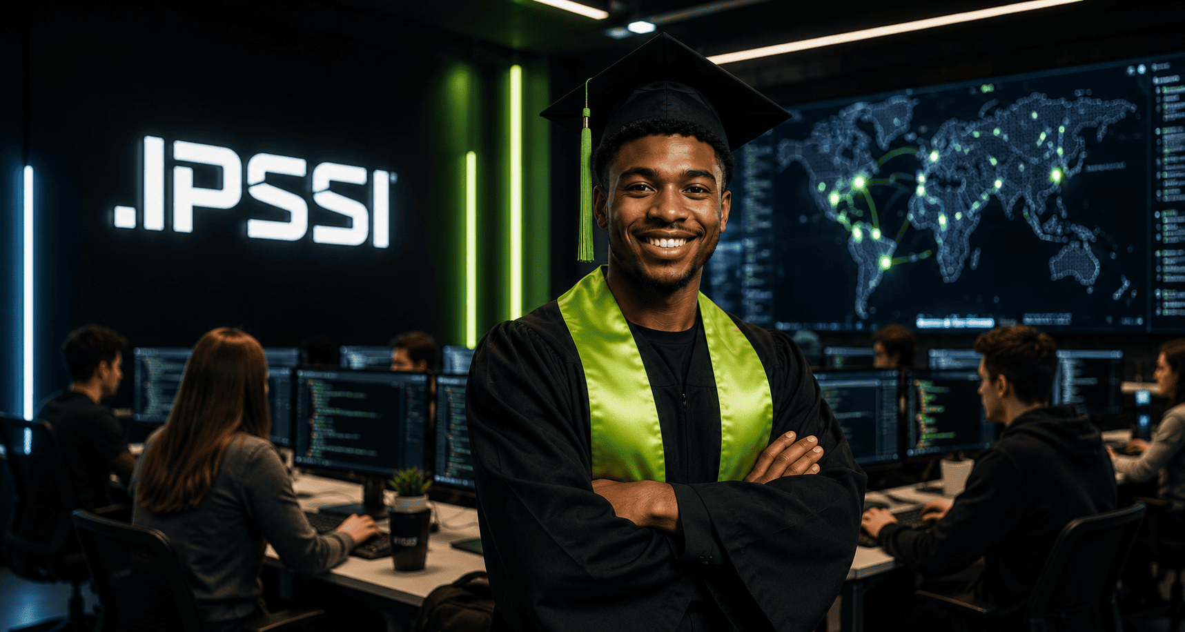 Étudiant diplômé IPSSI cybersécurité